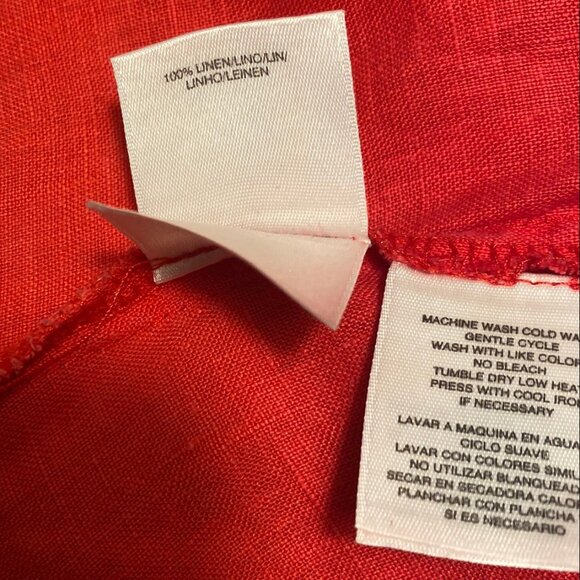 Jones New York linen shirt (16) - Picture 7 of 7